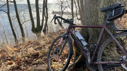 Bike Gravel on cycle trip in winter, Poland WorldPhotographyDay22