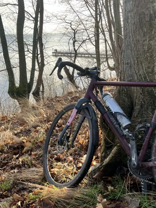 Bike Gravel on cycle trip in winter, Poland WorldPhotographyDay22