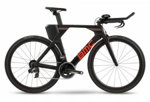 Velo de triathlon bmc timemachine one sram force etap axs 12v 700 mm gris carbon rouge