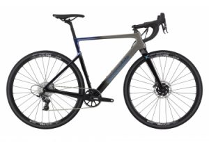 Velo de cyclocross cannondale supersix evo cx sram force 1 11v 700 mm gris violet haze
