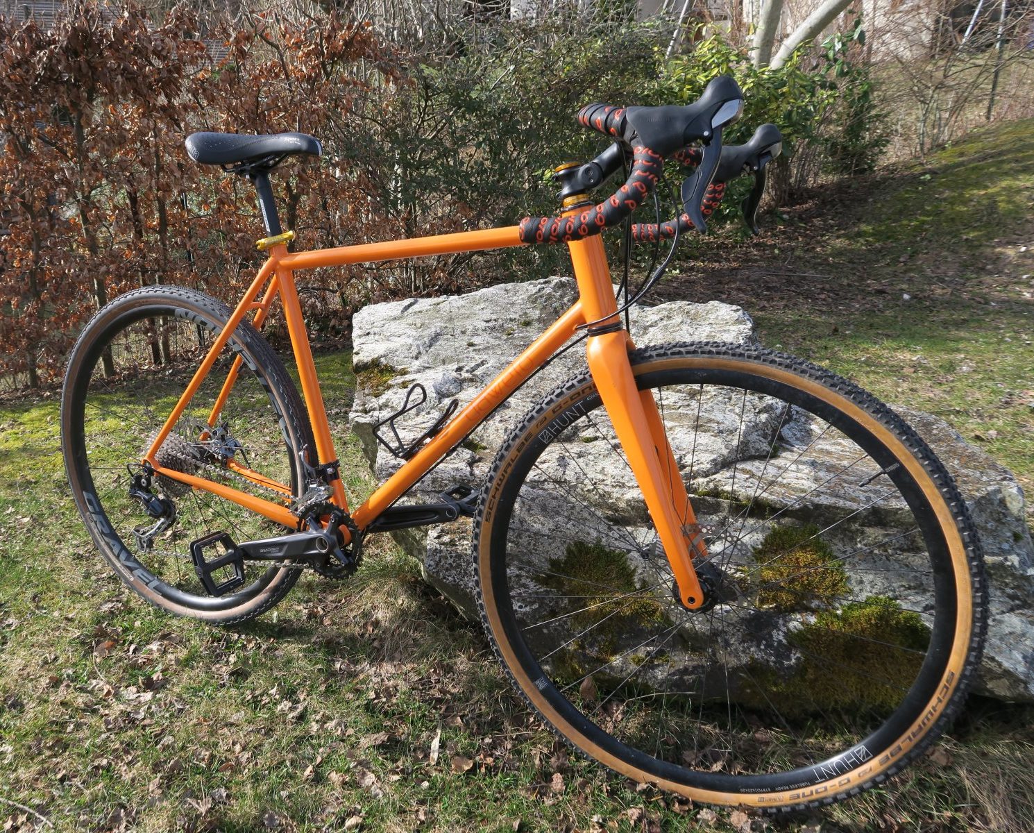 Cadre VTT 29' Acier Boost Endurigide Bikepacking Vélo Voyage : On One Huntsman Taille Large 1739300120